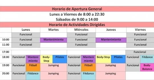 Gimnasio Central en Vecindario