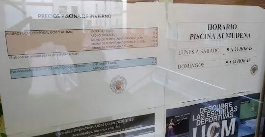 Centro Deportivo y Piscina UCM en Madrid