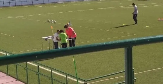 Campo de Futbol "Santo Cristo" en Lopera