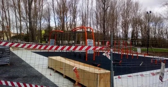 Gimnasio al aire libre en Burgos