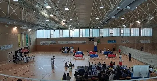 Polideportivo Santiago Apostol en Villanueva de la Cañada