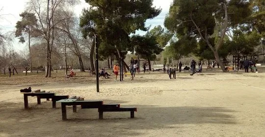 Zona pública de ejercicios - gimnasio en Madrid